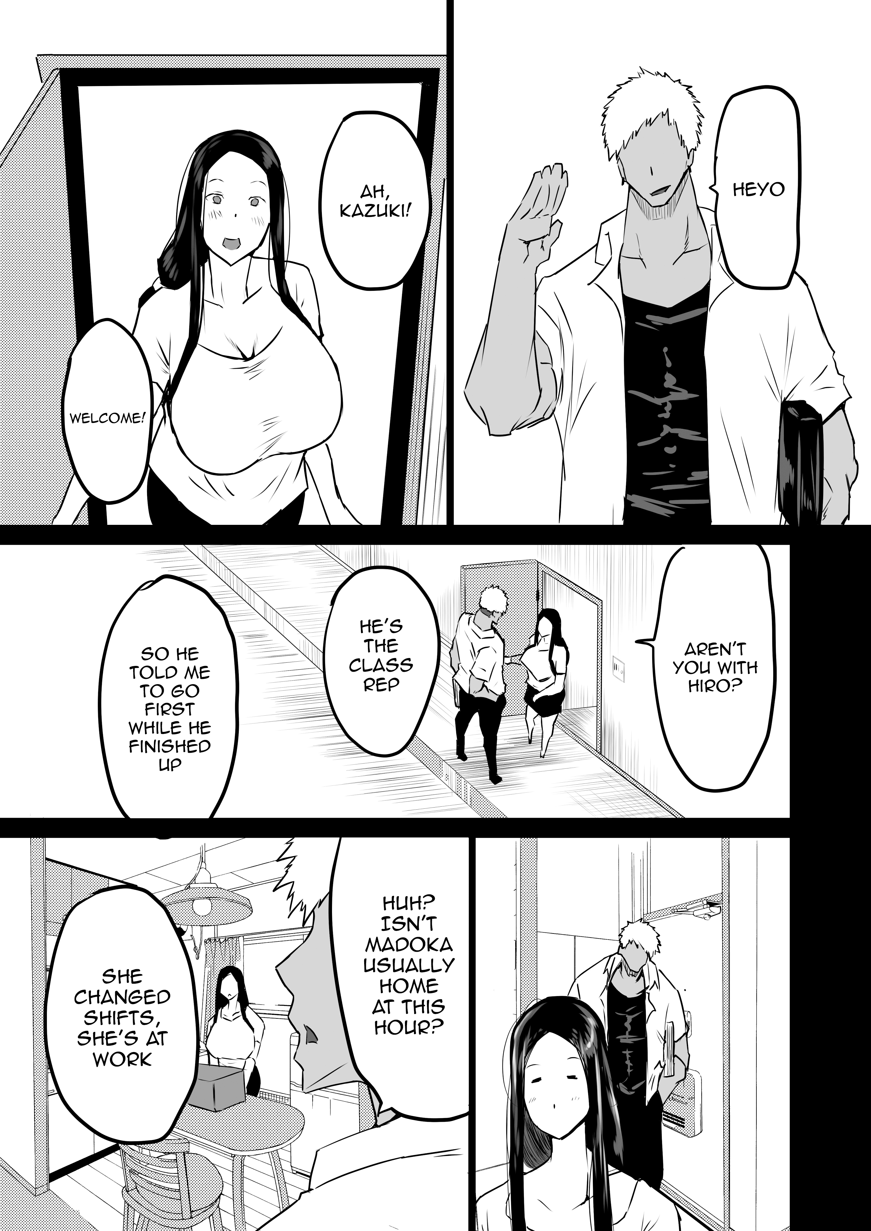 Hentai Manga Comic-My Friend Uses My Mom And Aunt To Get Off-Read-28